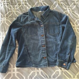 Chicos denim Jean jacket shirt